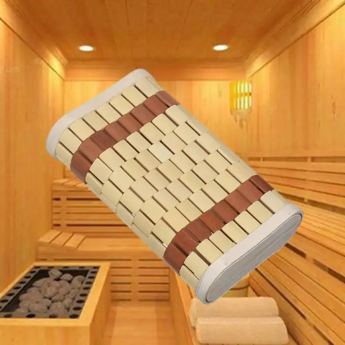 деревянная подушка для сауны