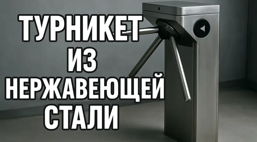 Турникет из нержавеющей стали