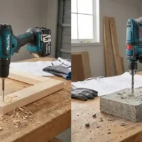 Шуруповерт vs дрель