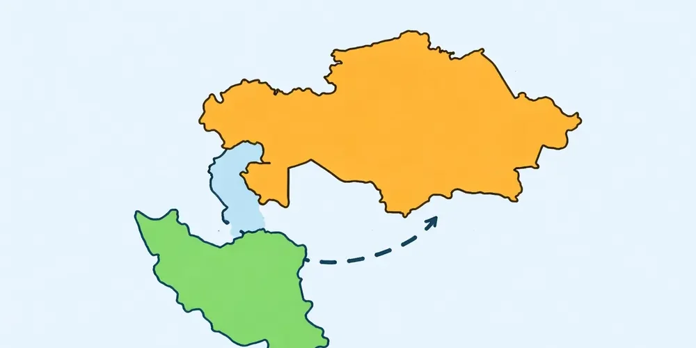 Граничит ли Казахстан с Ираном