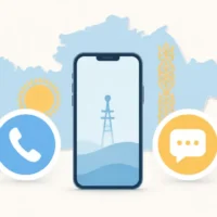 Виртуальный номер Казахстана для звонков и SMS